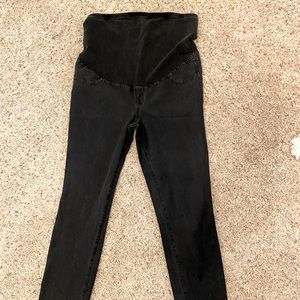 H&M Mama treggings in washed black